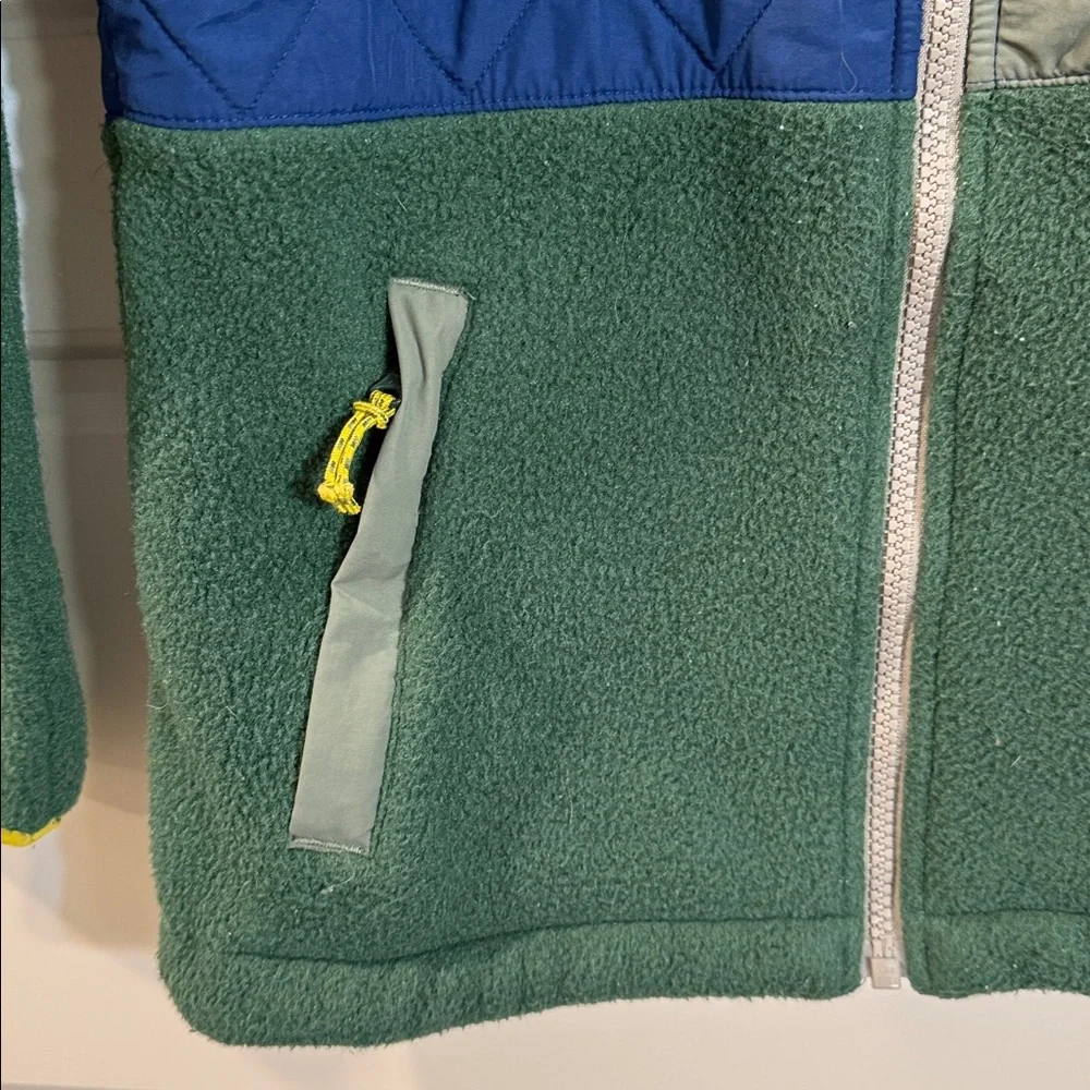 LL BEAN Kids' Mountain Classic Fleece Jacket, Mixed Media size 10-12